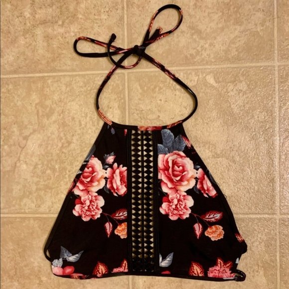Reposh - Forever 21 Floral Bathing Suit Top - Picture 1 of 10